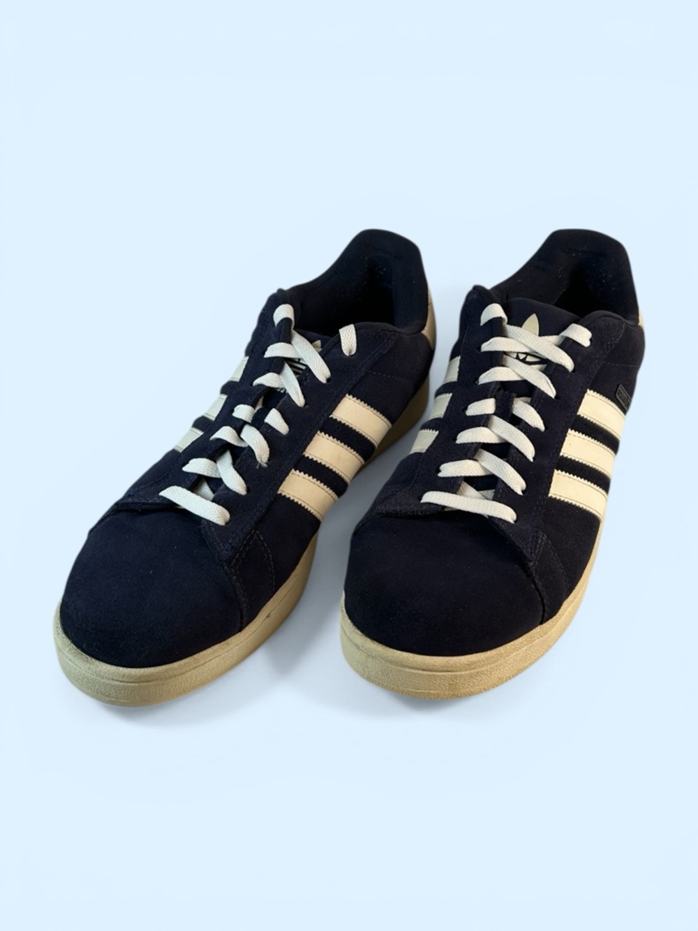 Adidas Men’s Size 13 Navy/White Suede Campus ST Classic Low Skate Shoes